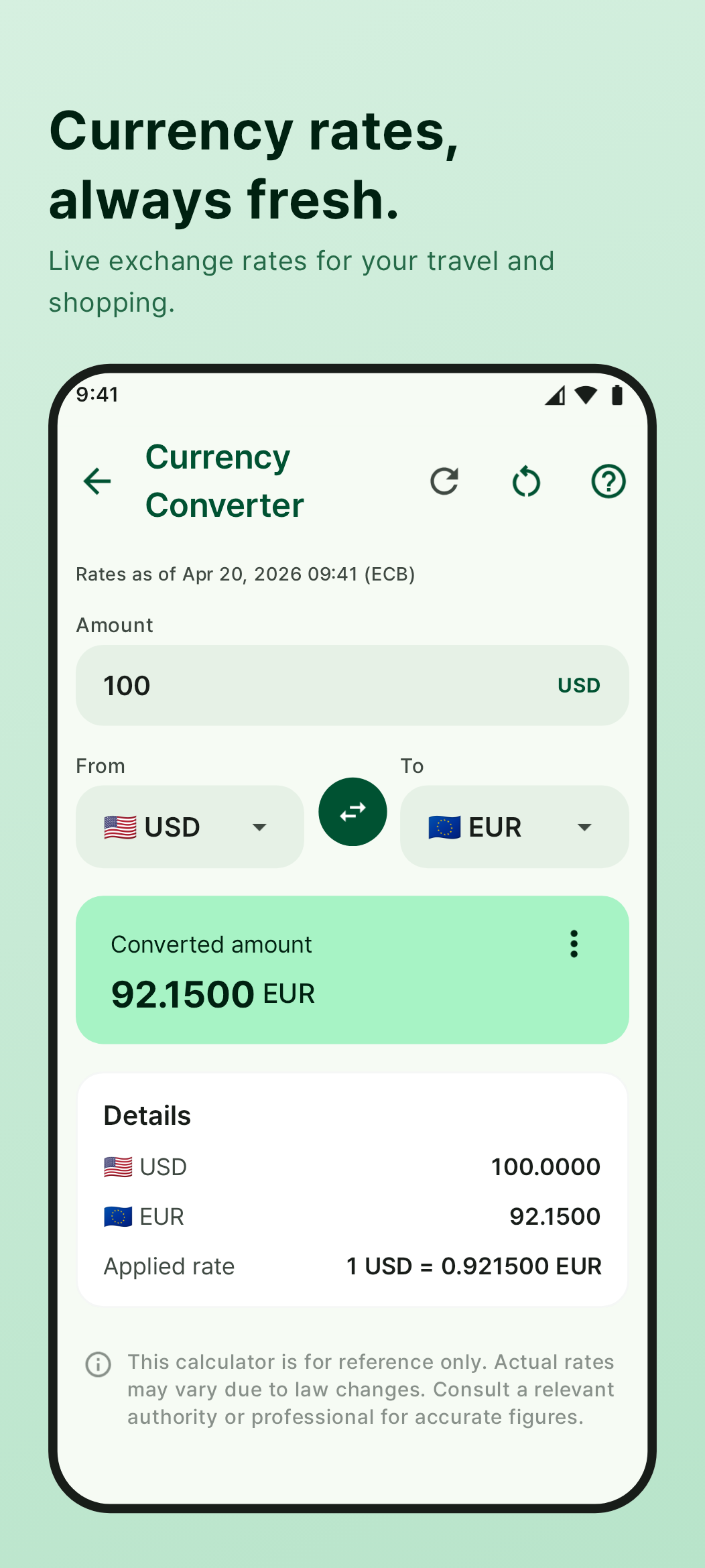 Housing Subscription Score screen